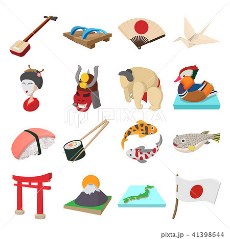Japan icons set Japan icons set 41398644
