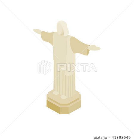 Statue of Jesus Christ, Rio de Janeiro city icon 41398649