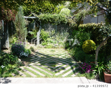 駐車場　カーポート　緑化　日よけ 41399972