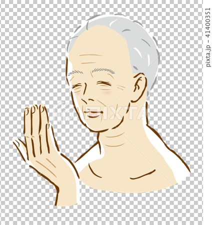 男性長壽笑容衰老 41400351