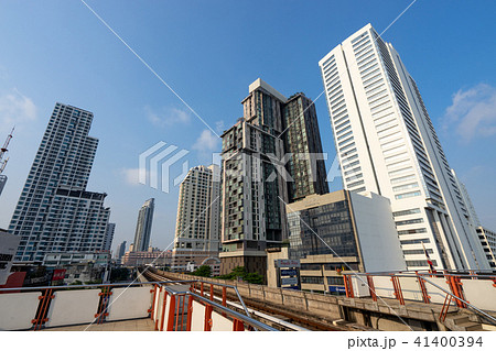 パヤータイ駅から見るバンコクの都市風景 41400394