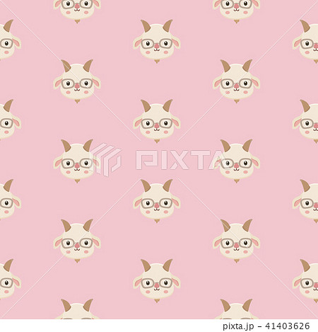 pattern with goats. pattern with goats. 41403626