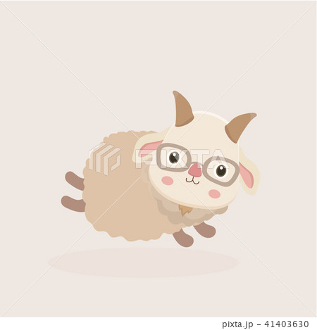 Vector illustration of Goat Cartoon. Vector illustration of Goat Cartoon. 41403630