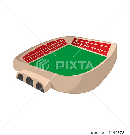 Sports stadium cartoon icon 41403784