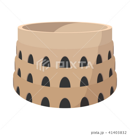 Roman Colosseum cartoon icon Roman Colosseum cartoon icon 41403832