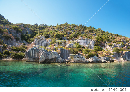 ancient city on the Kekova 41404001