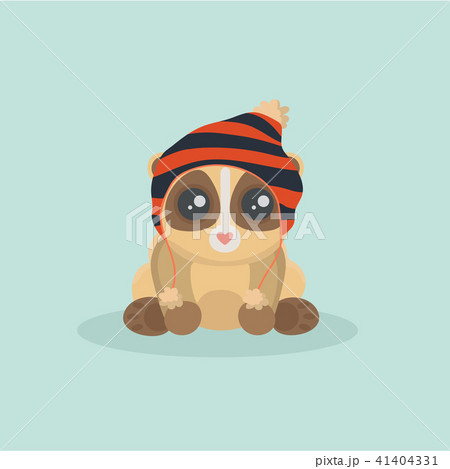 Cute slow loris illustration. 41404331