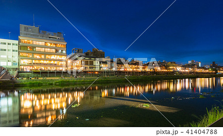 京都 鴨川納涼床 京都 鴨川納涼床 41404788