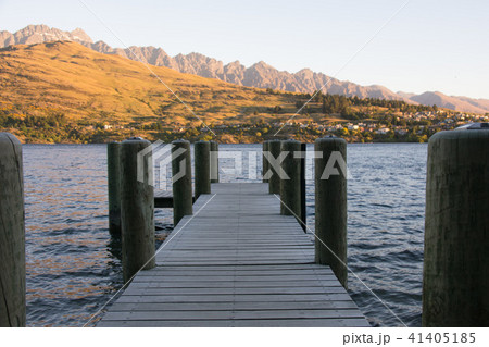 <ニュージーランド>フランクトンアームウォーク　桟橋 41405185