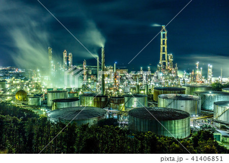 工場夜景 工場夜景 41406851
