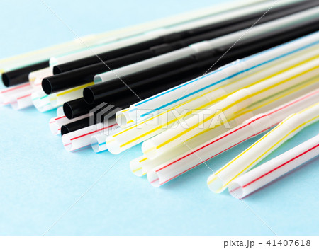 ストロー　使い捨て 41407618