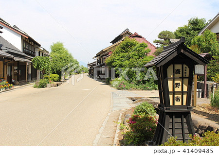 海野宿　北国街道　宿場町　長野県 41409485