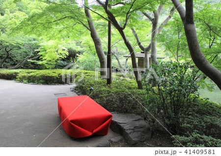 八芳園の縁台 41409581