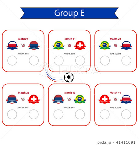 Football  World Cup 2018 Schedule. 41411091