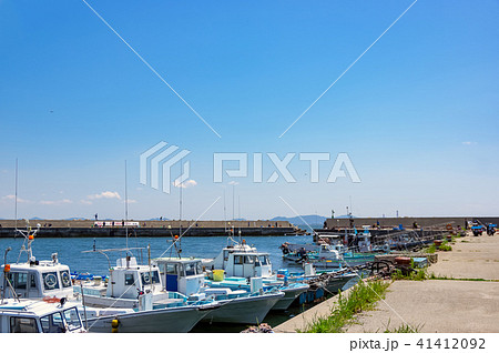 島の漁港 41412092