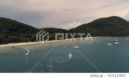 Island KO-HE in Thailand, shooting from a quadrocopter. 41412987