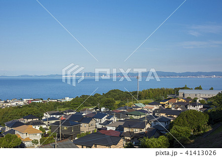 別府湾と別府街並 41413026