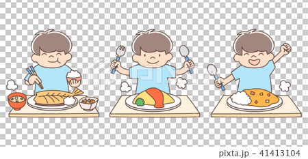 幼児3歳男の子_ご飯セット 幼児3歳男の子_ご飯セット 41413104