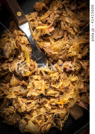 Traditional polish sauerkraut (bigos) 41415606