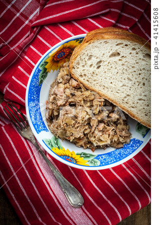 Traditional polish sauerkraut (bigos) Traditional polish sauerkraut (bigos) 41415608