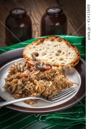 Traditional polish sauerkraut (bigos) 41415609