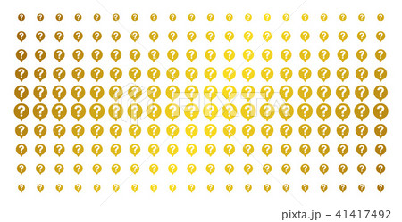 Help Balloon Gold Halftone Pattern Help Balloon Gold Halftone Pattern 41417492