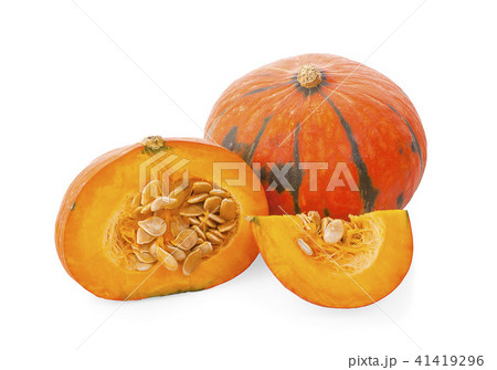 Pumpkin isolated on a white background Pumpkin isolated on a white background 41419296