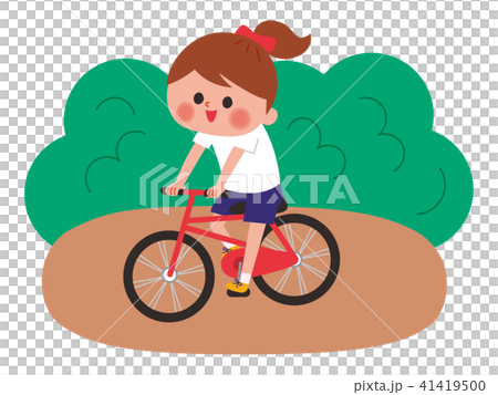 サイクリング 女の子 41419500