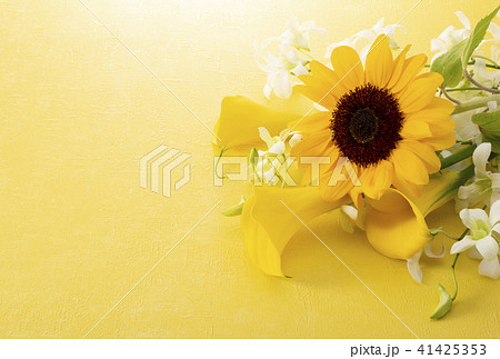 夏の花束の写真素材 夏の花束の写真素材