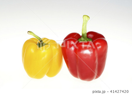 パプリカ　白抜き 41427420
