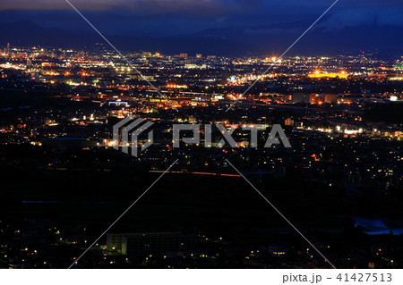 日本三大車窓 善光寺平の夜景 日本三大車窓 善光寺平の夜景 41427513