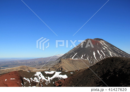 ナウルホエ山　トンガリロ国立公園　ニュージーランド 41427620