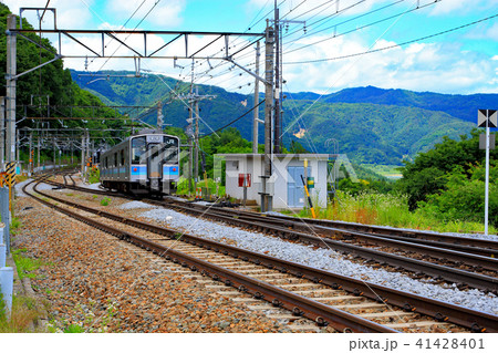 篠ノ井線姨捨駅　スイッチバック 41428401