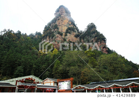 張家界 山 崖 41429889