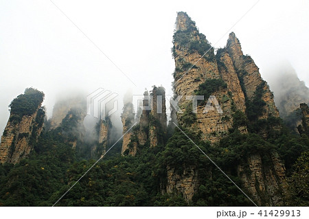 張家界 雲海 山 41429913