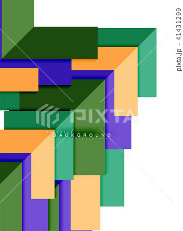 Multicolored abstract geometric shapes, geometry background for web banner Multicolored abstract geometric shapes, geometry background for web banner 41431299