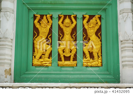 Wat Rat Pradit is landmark in Thailand 41432095