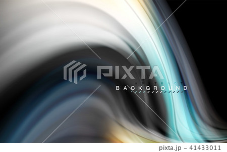 Fluid liquid colors design, colorful marble or plastic wavy texture background, glowing multicolored Fluid liquid colors design, colorful marble or plastic wavy texture background, glowing multicolored 41433011