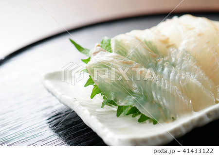 ヒラメのお刺身 41433122