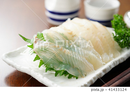 ヒラメのお刺身 41433124