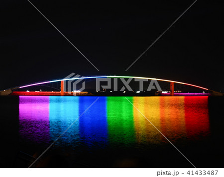 台灣・馬公 西瀛虹橋 夜景 / Xiying Rainbow Bridge, Makung 41433487