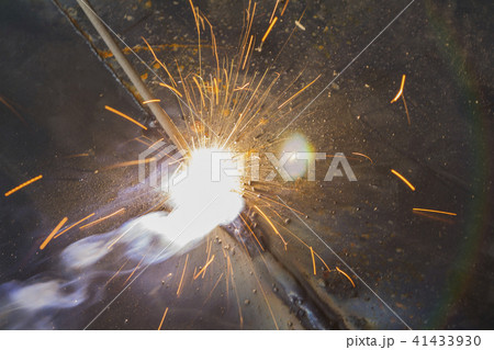 Smaw Shielded Metal Arc Welding の写真素材