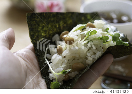 手巻き納豆 手巻き納豆 41435429