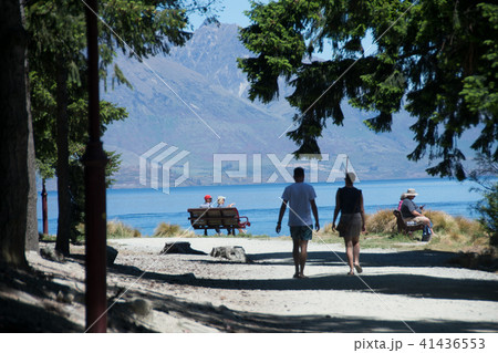 <ニュージーランド>クイーンズタウン ガーデンズ 植物園 <ニュージーランド>クイーンズタウン ガーデンズ 植物園 41436553