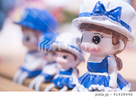 close up of porcelain toy doll child cute lovely 41439440