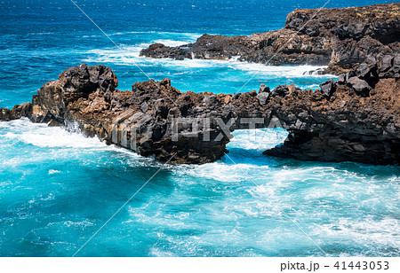 Wonderful natural pool at the Tenerife island 41443053