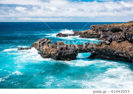Wonderful natural pool at the Tenerife island 41443055