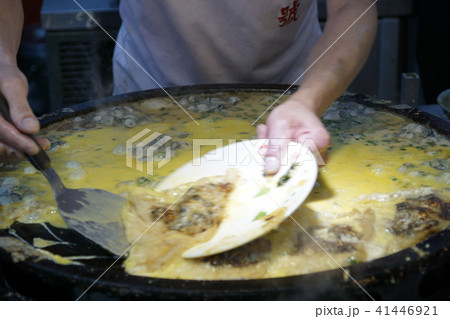 牡蠣のオムレツ 41446921