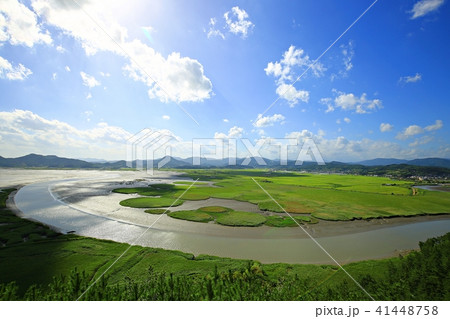 湿地 空 雲 41448758