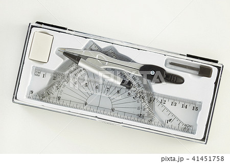 Set of mathematics school tools Set of mathematics school tools 41451758